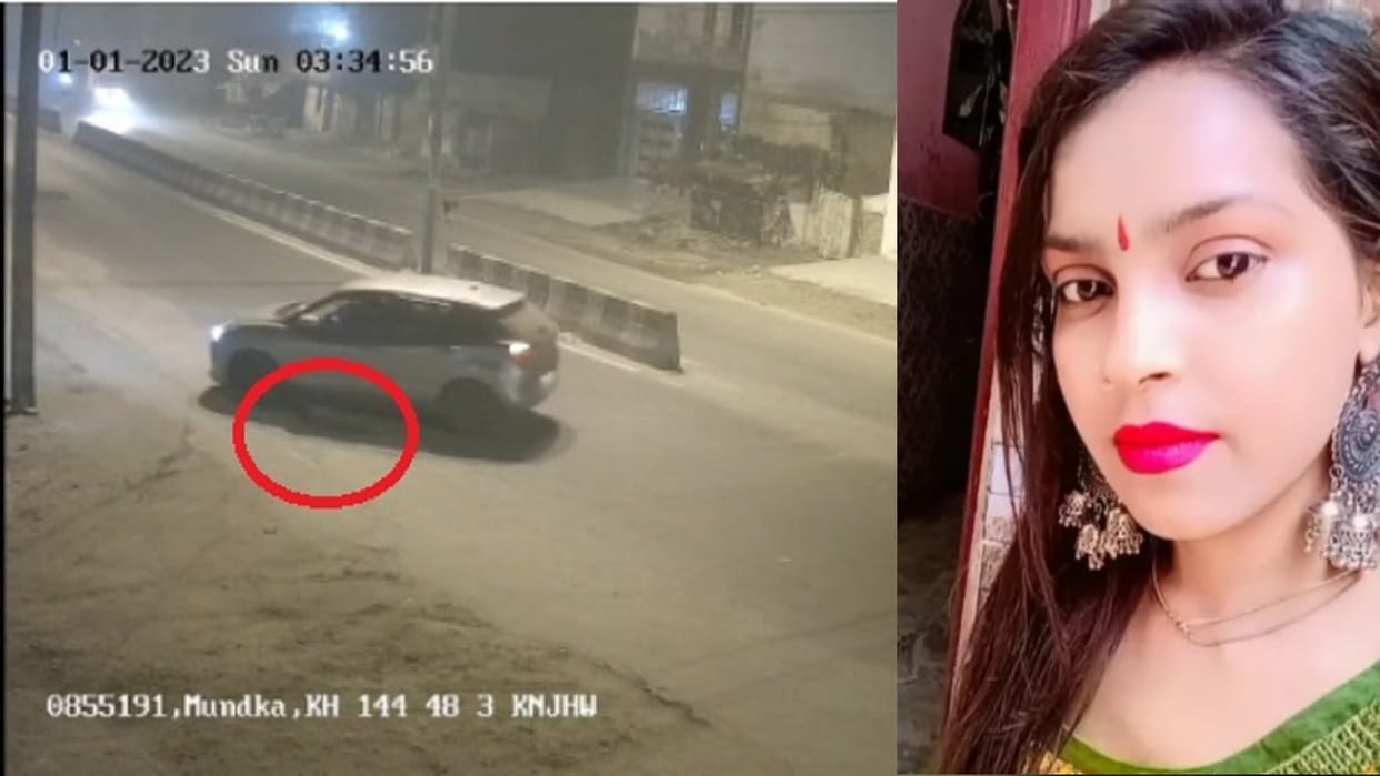 Delhi Kanjhawala Case 10 potholes and speed breakers in one and a half KM how car passed while dragging Anjali