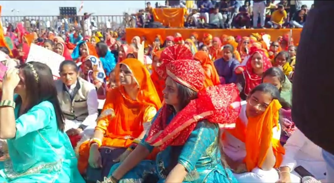 MP News: Mass movement of Karni Sena in Bhopal today for 21 point demands including implementation of reservat