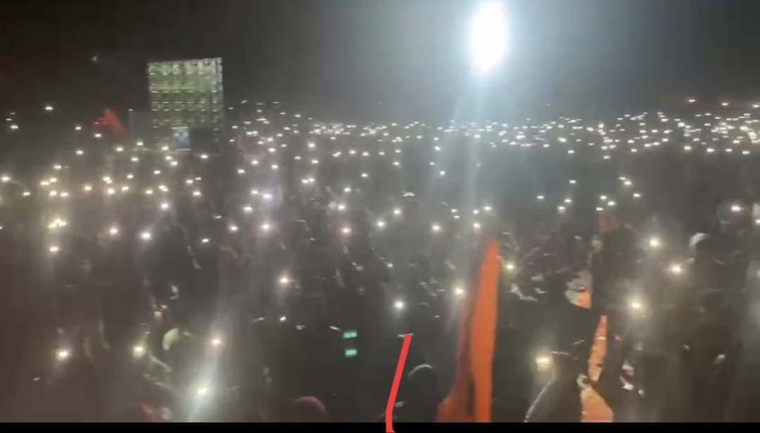MP News: Only one king of MP...Jeevan Singh... Jamboree Maidan echoed with slogans, five people sat on hunger