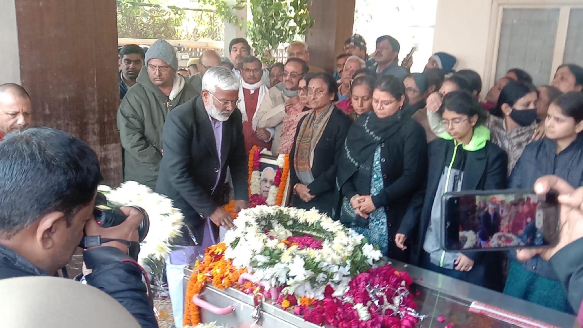 President Murmu, PM Modi including Amit Shah, Yogi, Keshav mourned the death of Kesarinath
