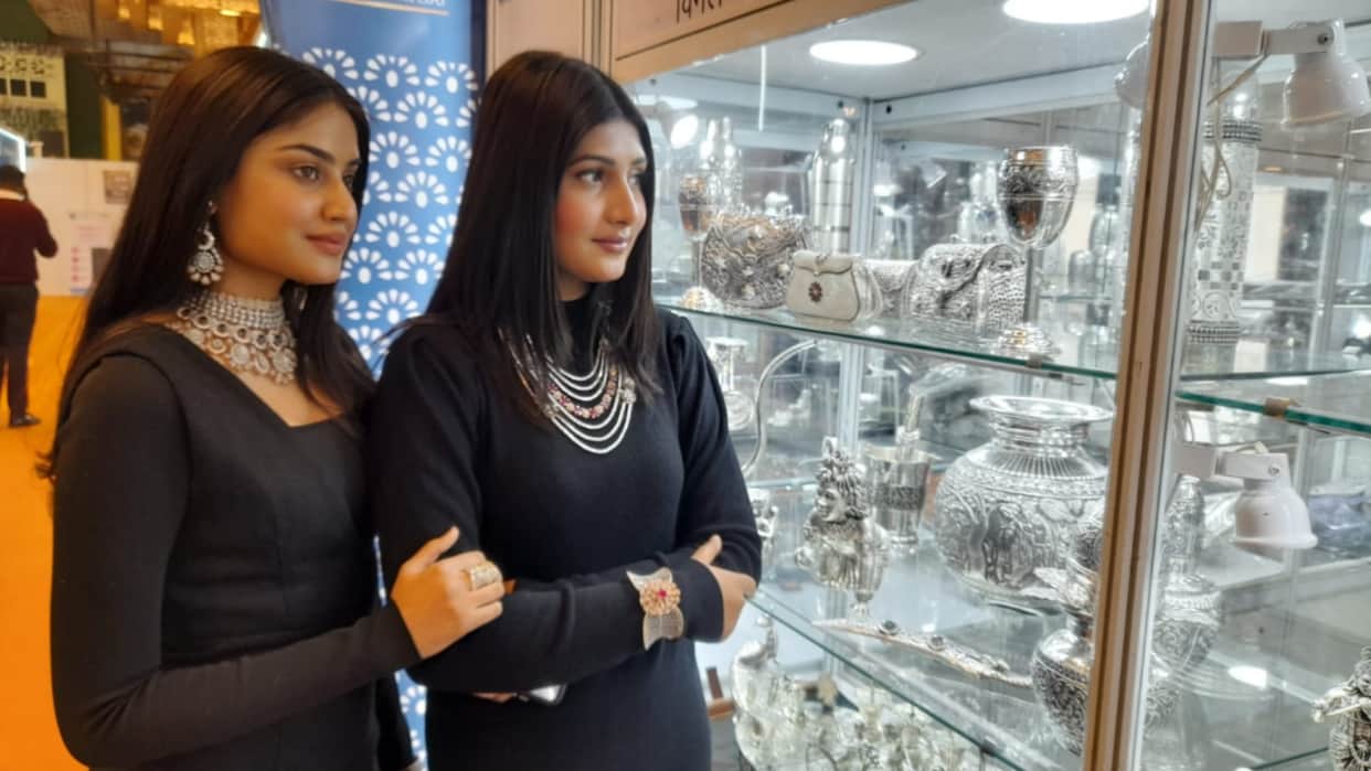 Meerut: Jewelry show begins with the resolution of the golden city, diamond ring special attraction
