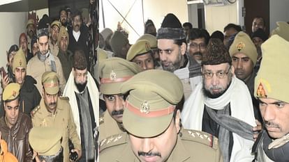 Kharkhoda police of Meerut was arrested former minister Yakub Qureshi and son Imran from Delhi