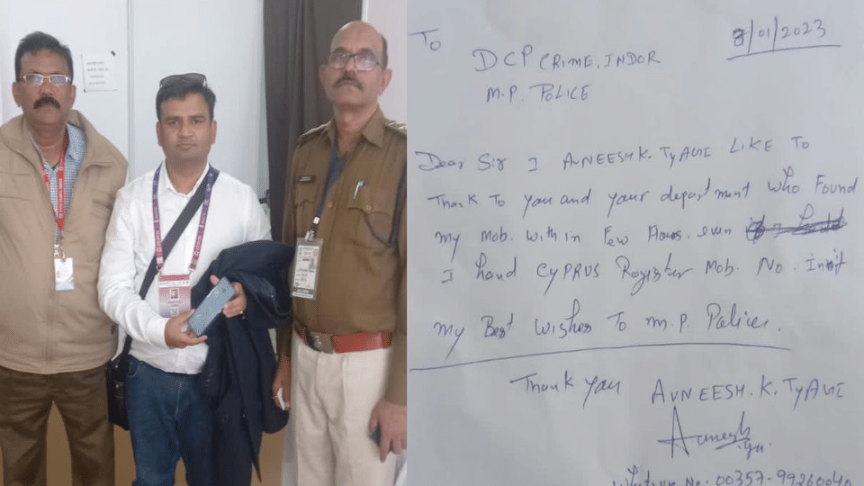 NRI mobile left in Ola cab