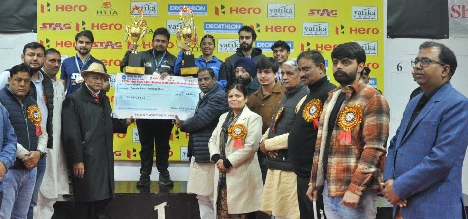 Rohtak's Suhana in women's category, Somesh champion of Faridabad in men's