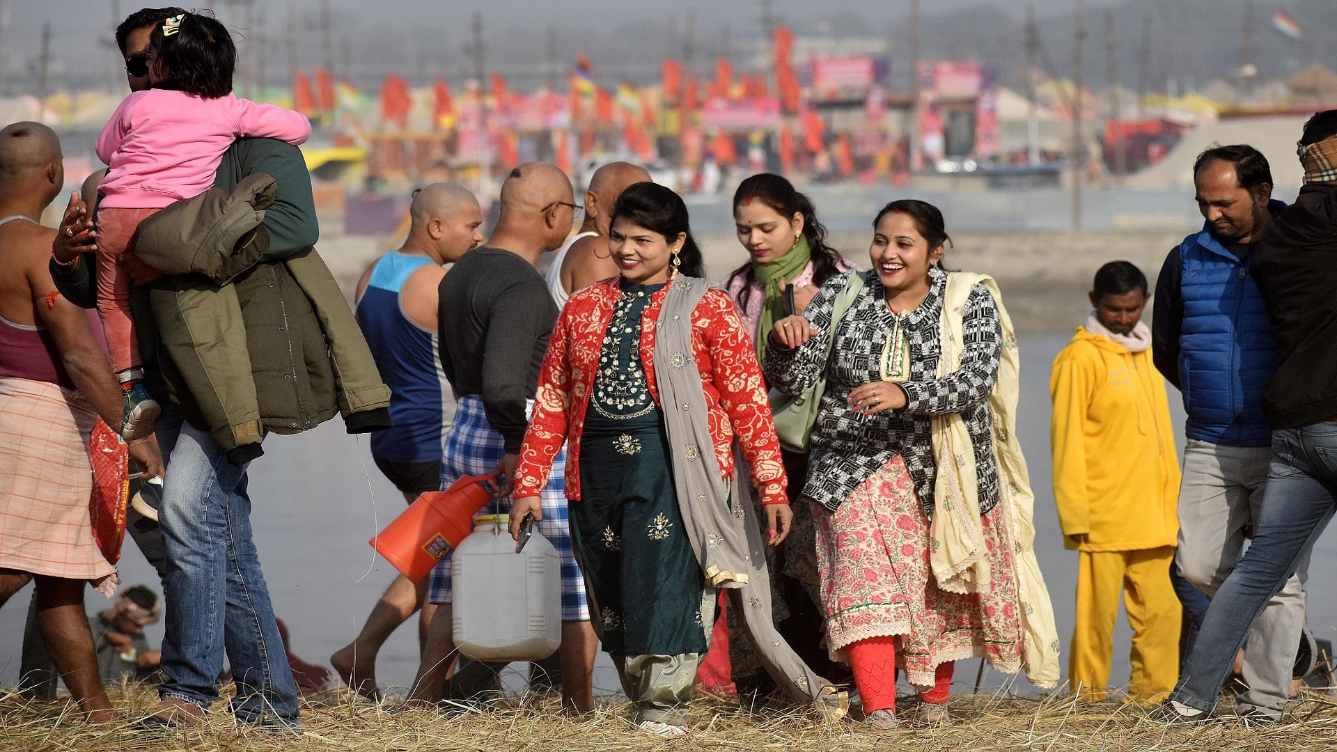 Magh Mela 2023: Kalpavasi were engrossed in chanting,