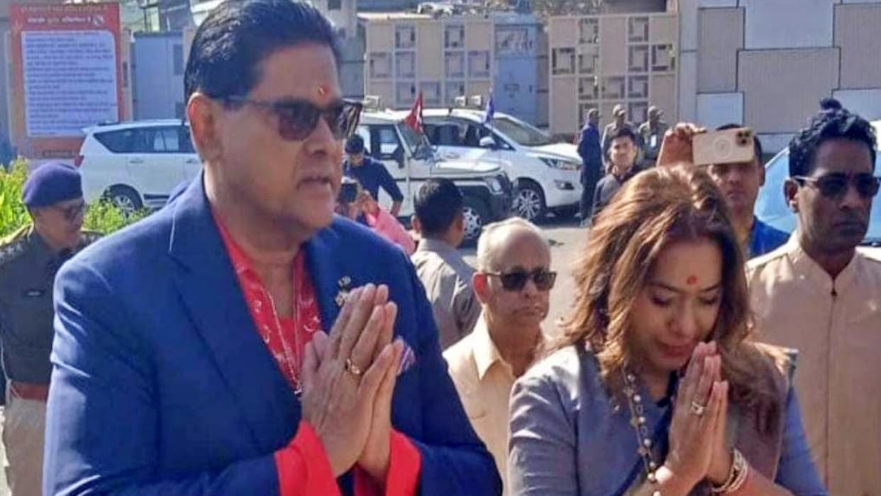 Ujjain pbd 2023 president of Suriname Visit Mahakal Temple in Ujjain