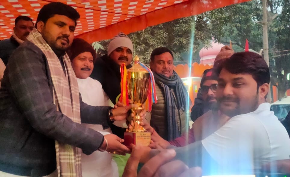 Raniganj won the final match by defeating Himmat Nagar