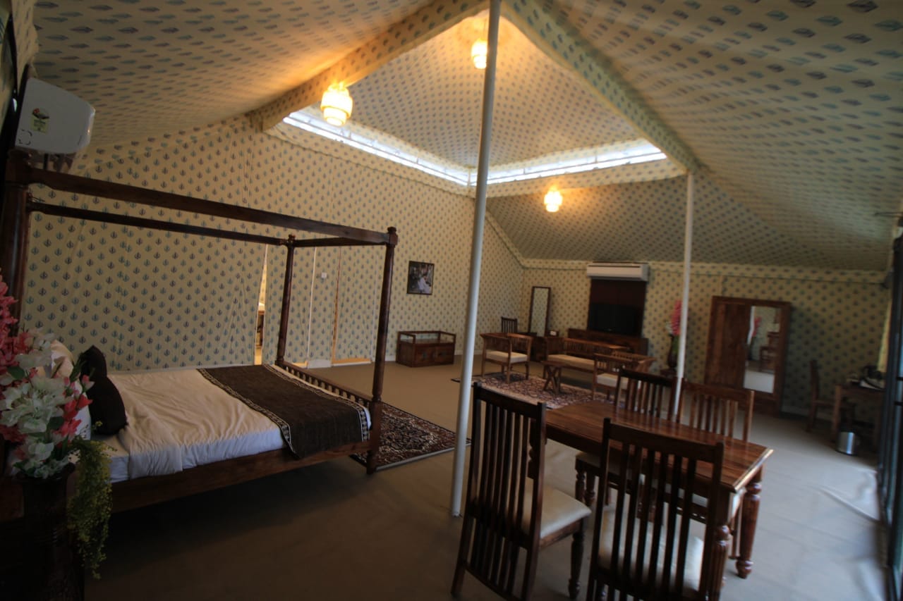 CM Yogi inspected tent city in varanasi facilities not less than 5 star hotel like these arrangements