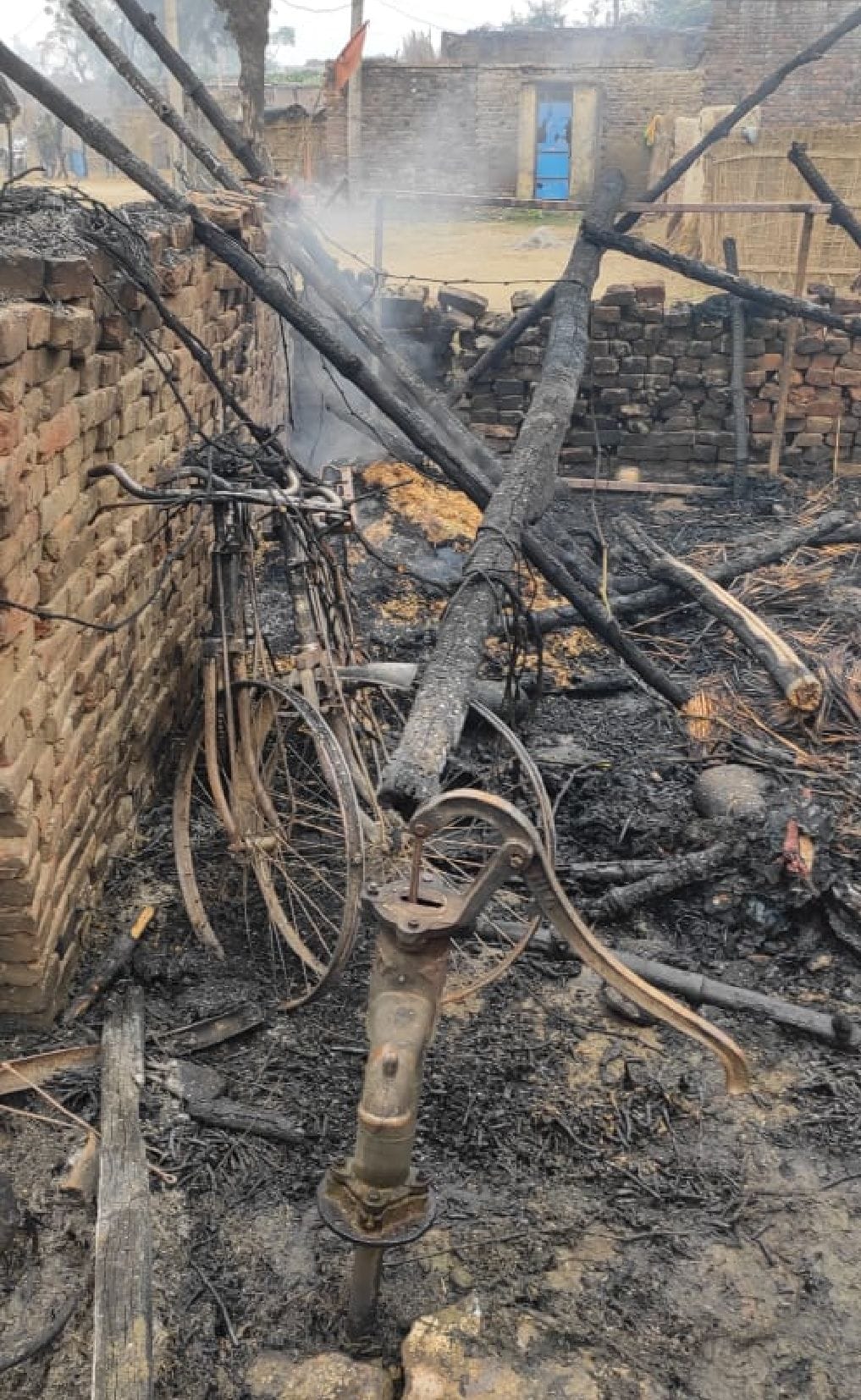 Fire due to short circuit, innocent died
