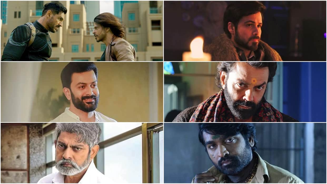 Bollywood Top 10 Villain 2023 john abraham jagapathi babu Saif ali khan prithviraj sukumaran emraan hashmi