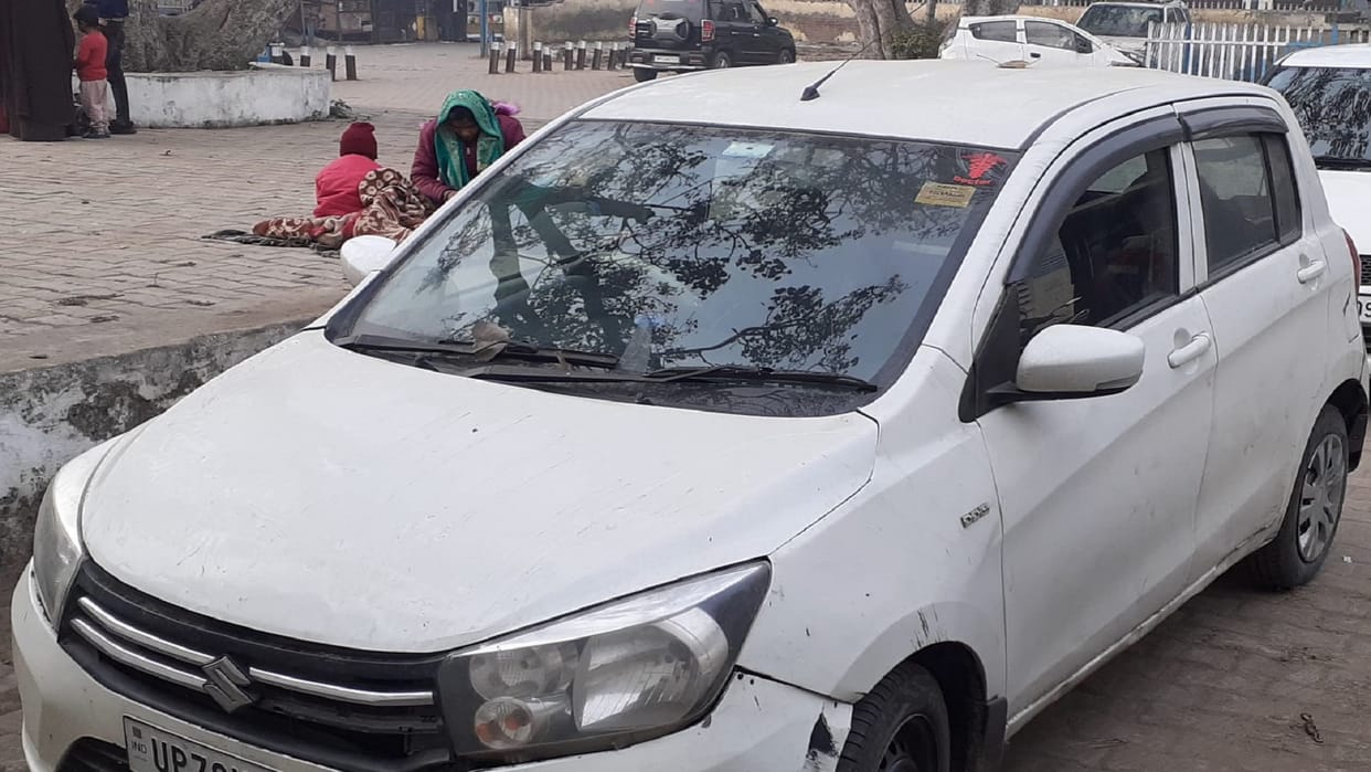 BJP District General Secretary s car vandalized in pilibhit