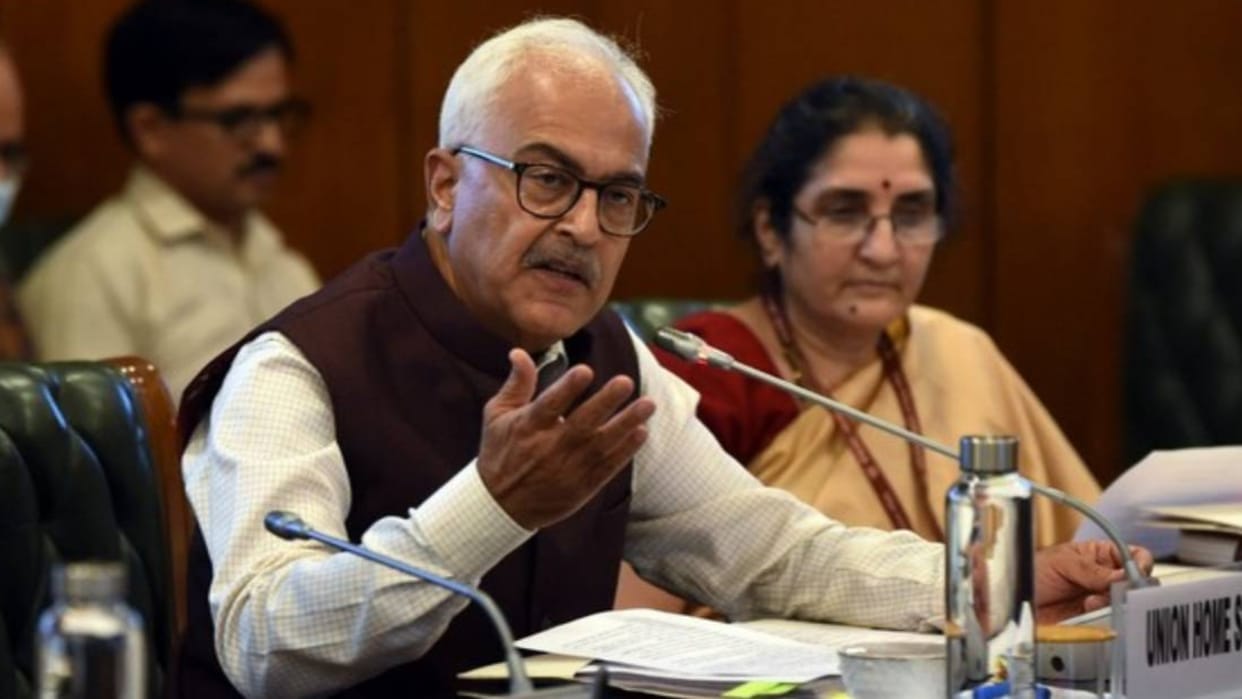 union home secretary ajay bhalla hold review meeting for airport security shankar mishra case