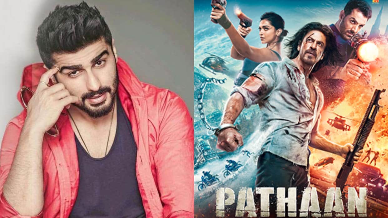 Pathaan Kuttey actor arjun kapoor reacts on besharam rang controversy supports shahrukh khan deepika john fil
