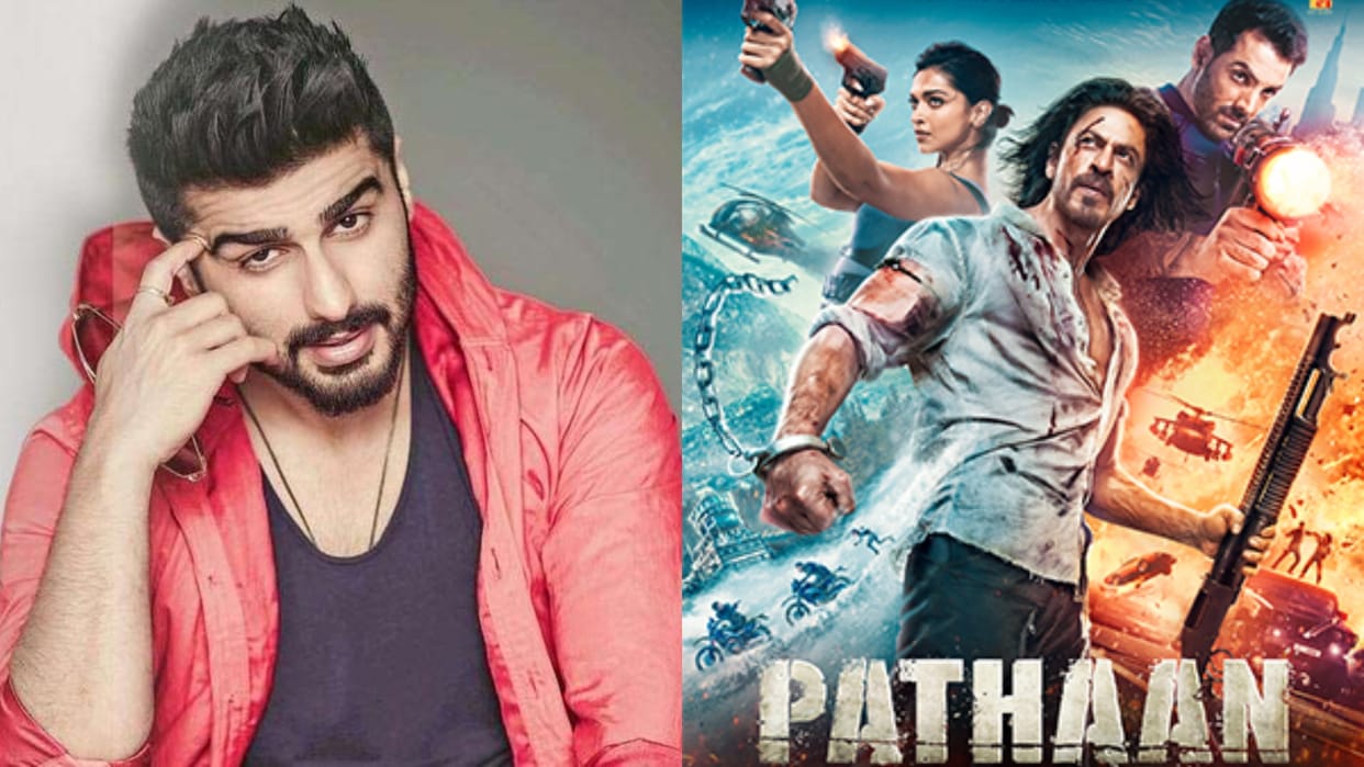 Pathaan Kuttey actor arjun kapoor reacts on besharam rang controversy supports shahrukh khan deepika john fil