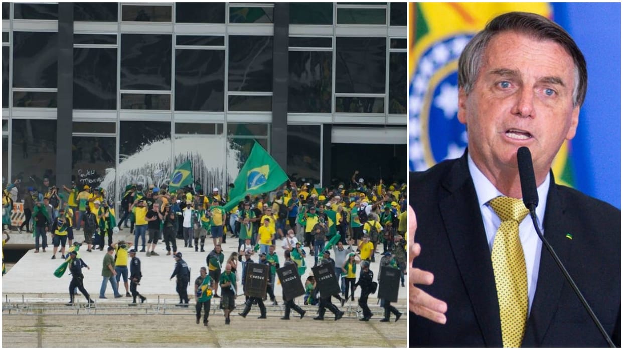 Brazil Ex President Jair Bolsonaro responds on invasion of Congress Supreme Court by his supporters news in hi
