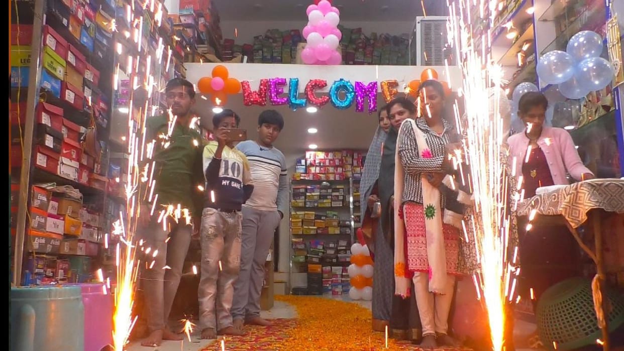 When a daughter was born in Umaria the whole family rejoiced, welcomed the little angel with a band