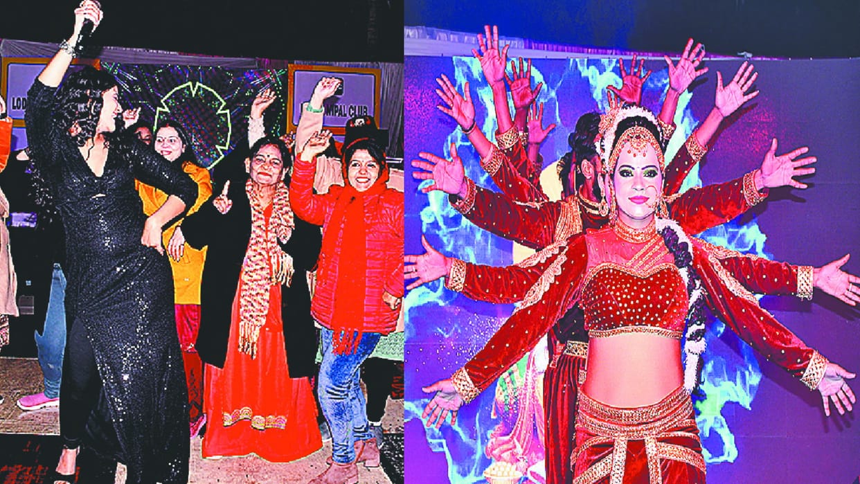 Bollywood songs and dance rocked in cold night