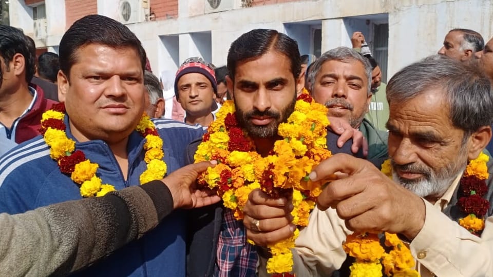 BJP Rakesh kumar elected as chairman of Narnaul Zilla Parishad