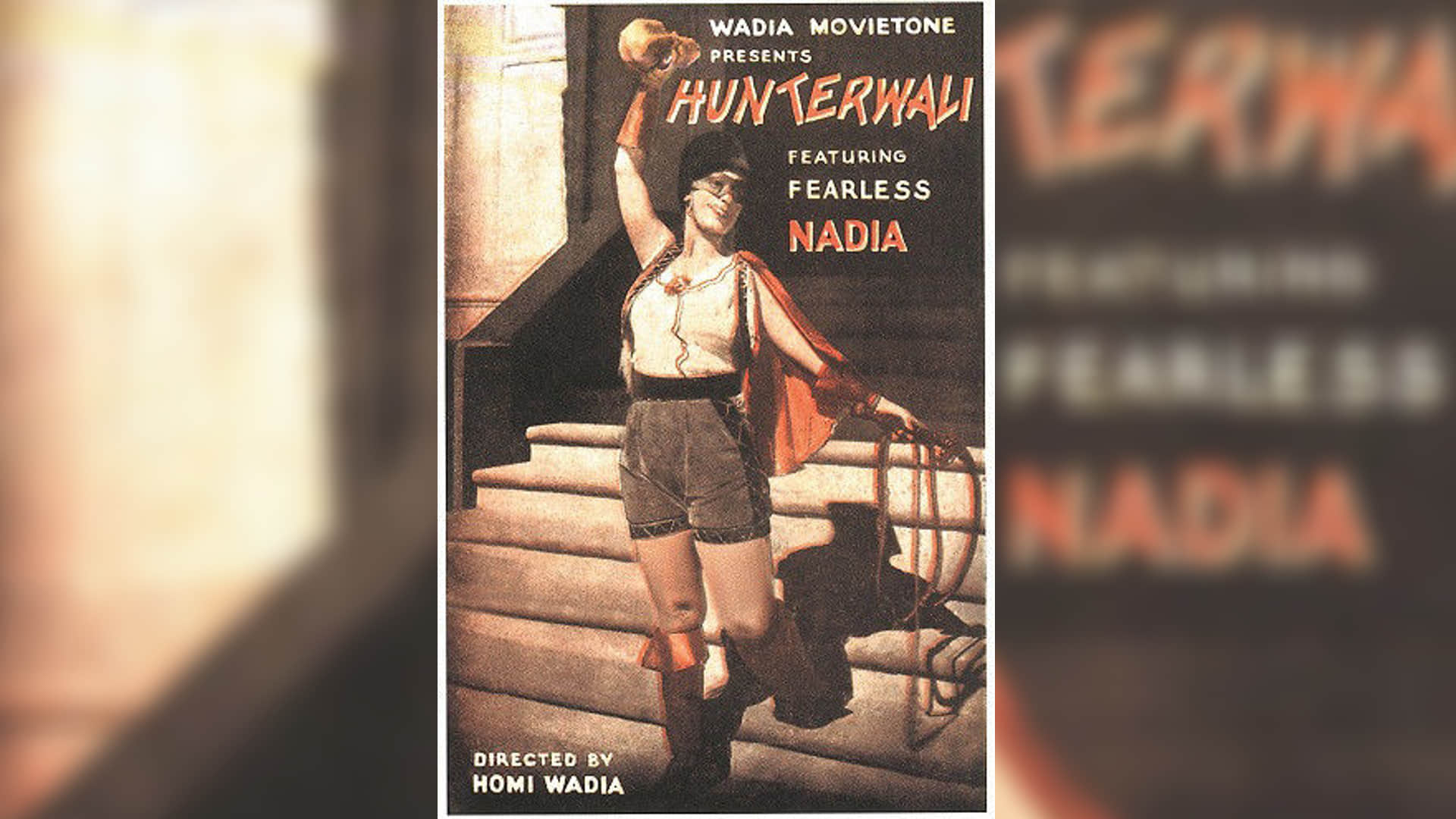 Fearless Nadia Death Anniversary Australian girl who turned hunterwali of Indian cinema first action actress
