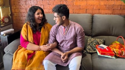 Karishma Ka Karishma actress Jhanak Shukla got engaged With boyfriend Swapnil Suryawanshi shared pictures