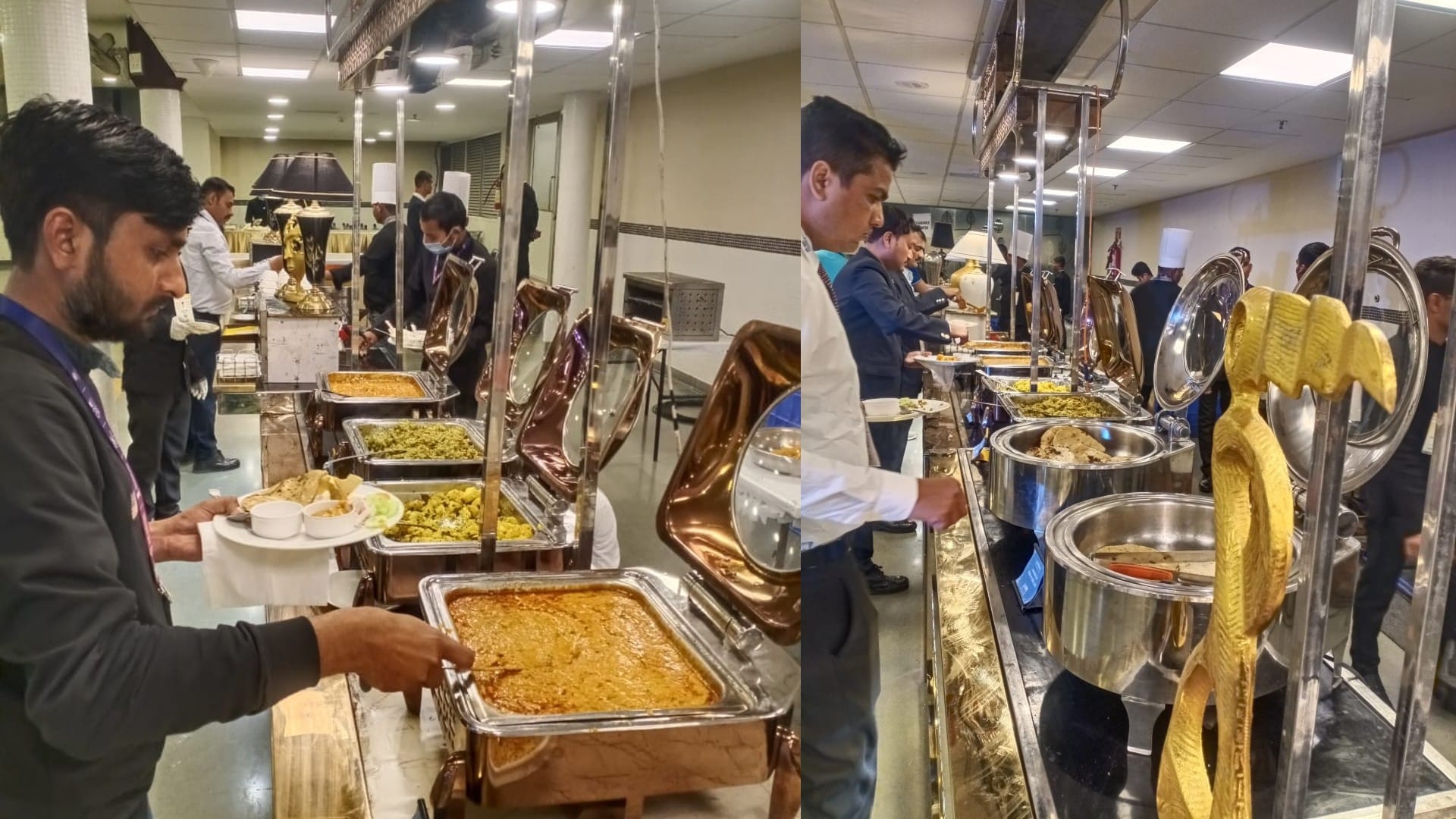 Pravasi Bharatiya Divas PM Modi tasted the cuisine of Malwa, had lunch with NRIs