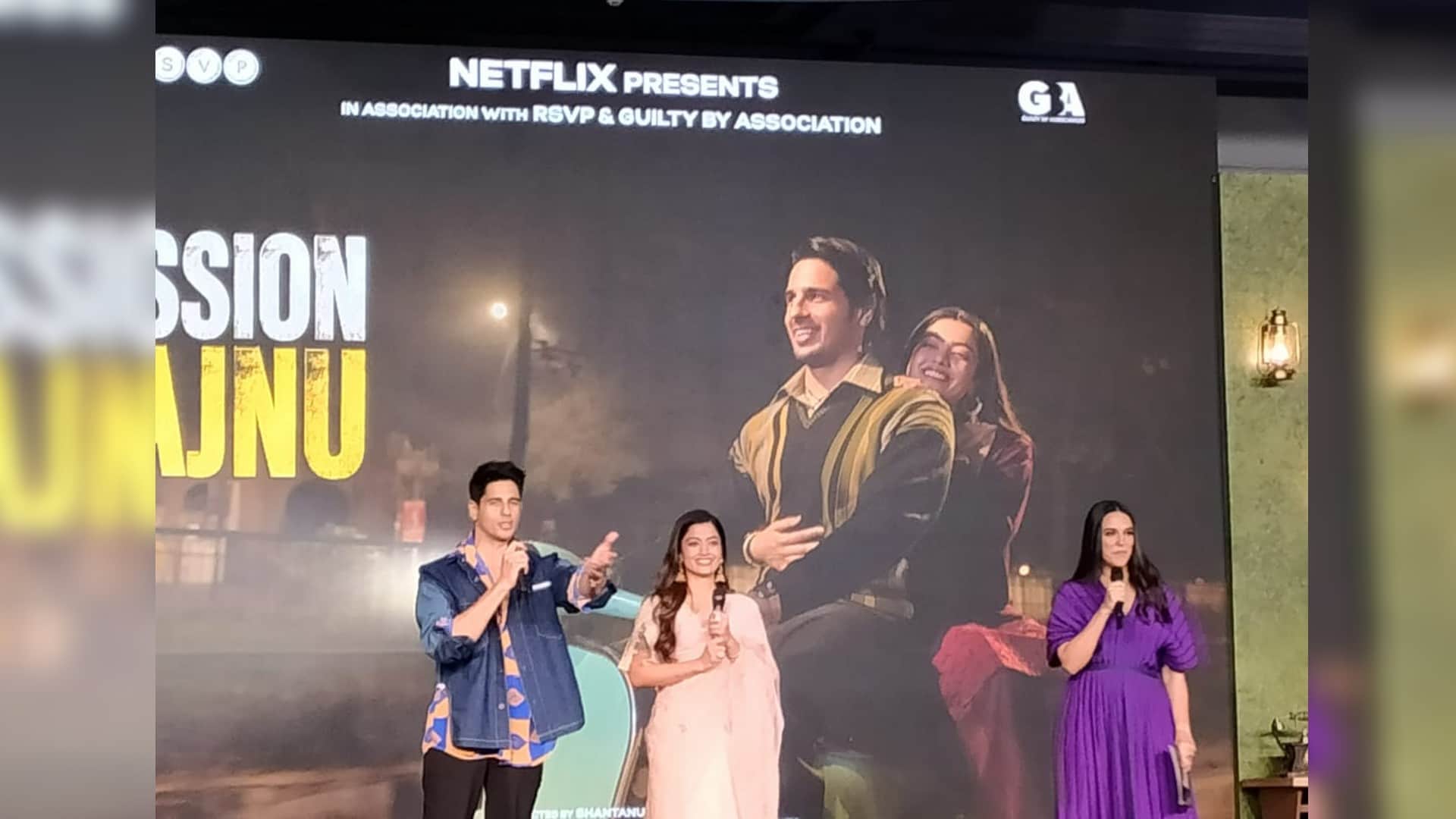 Mission Majnu Sidharth Malhotra asked about marriage with Kiara Trailer launch event of rashmika mandanna film