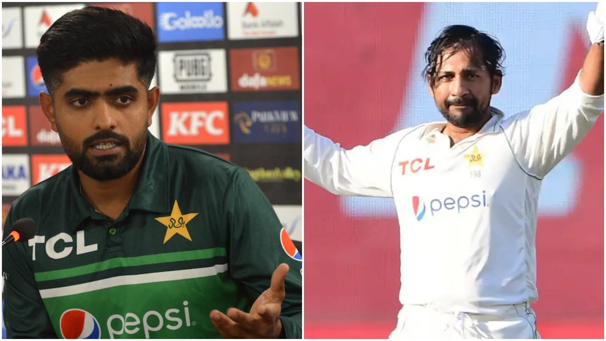 Pakistan captain Babar Azam furious when asked questions about Sarfaraz Ahmed, Watch Video
