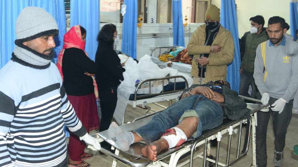 Police caught gangsters after encounter in Kapurthala of Punjab