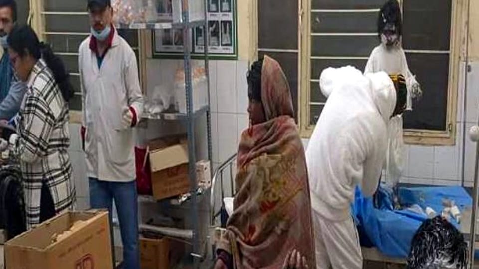 Fire Broke Out in hut at Ludhiana, Two children died