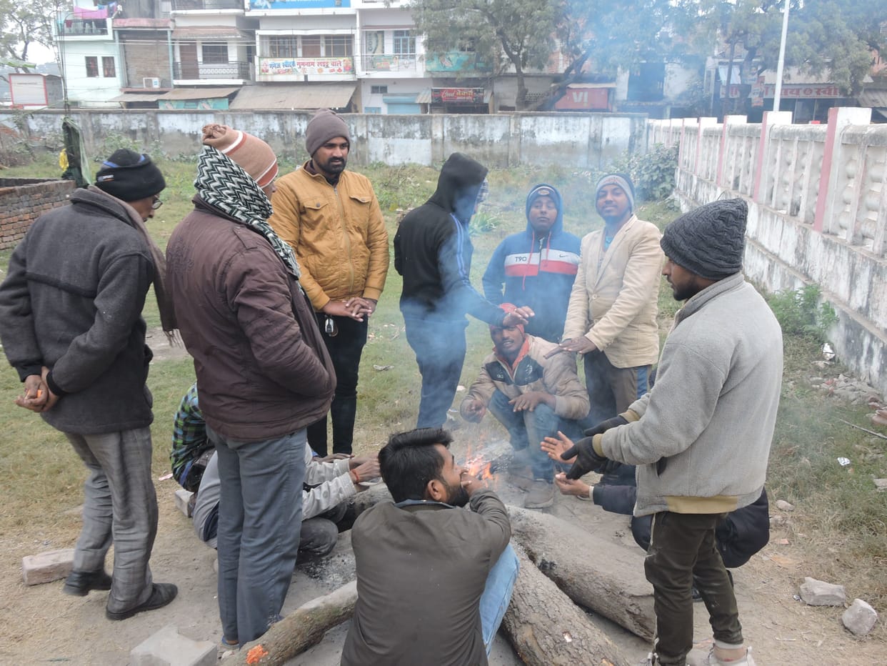 Effect of cold and fog on life in siddharthnagar