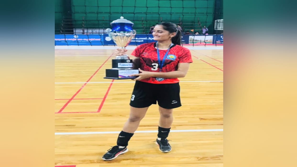Panjab University won silver under the captaincy of Sirmour's Shweta