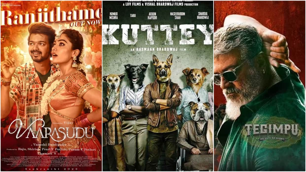 Movie Release This Week Kuttey Lakadbaggha Vaarasudu Hindi Tamil other languages films will release in January