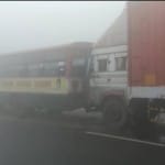 आगरा-दिल्ली हाईवे पर हादसा