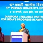 इंदौर में प्रवासी भारतीयों को संबोधित करते हुए वित्त मंत्री सीतारमन