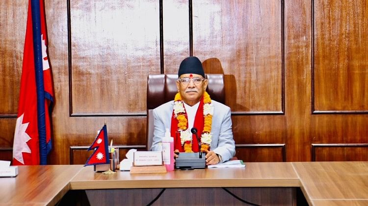 Prime Minister of Nepal Pushpa Kamal Dahal 'Prachanda'