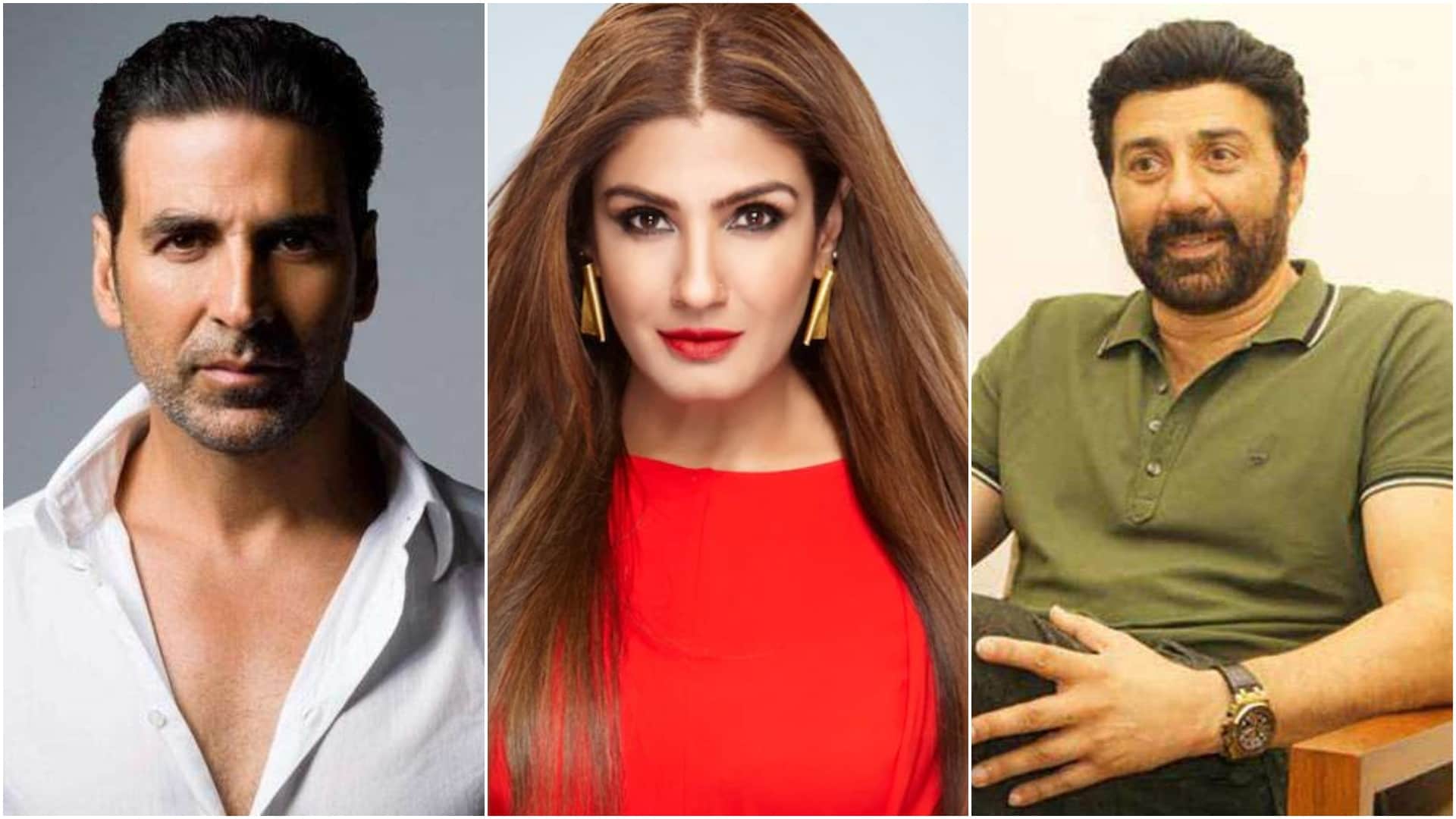 Vivaad Bollywood Ke on the sets of Ziddi when sunny deol took a fight with akshay kumar for raveena tandon