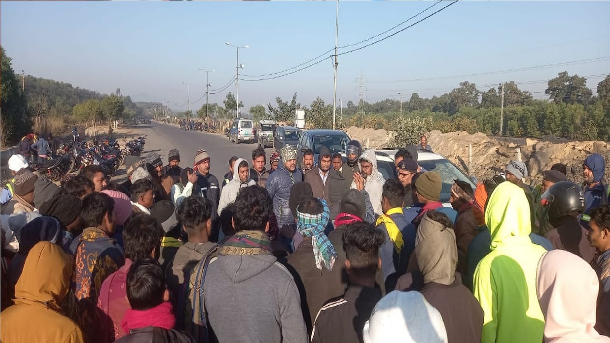 jam in Parsa coal block regarding Job at Ambikapur CG