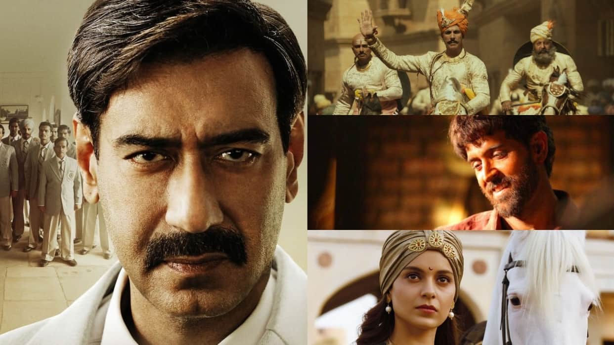 Maidan Film release date changed take a look on well know hindi cinema biopic report card Manikarnika super 30