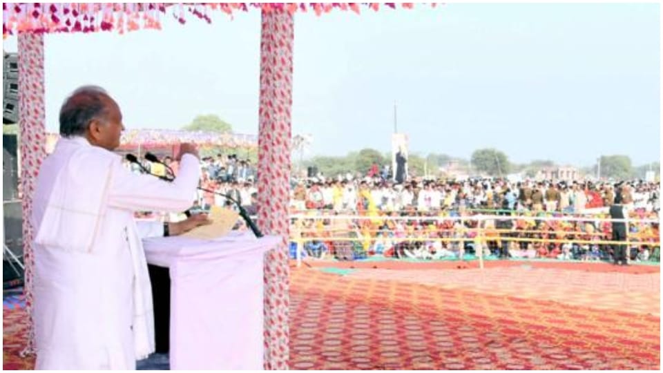 CM Ashok Gehlot says Schemes like Rajasthan are not anywhere in india