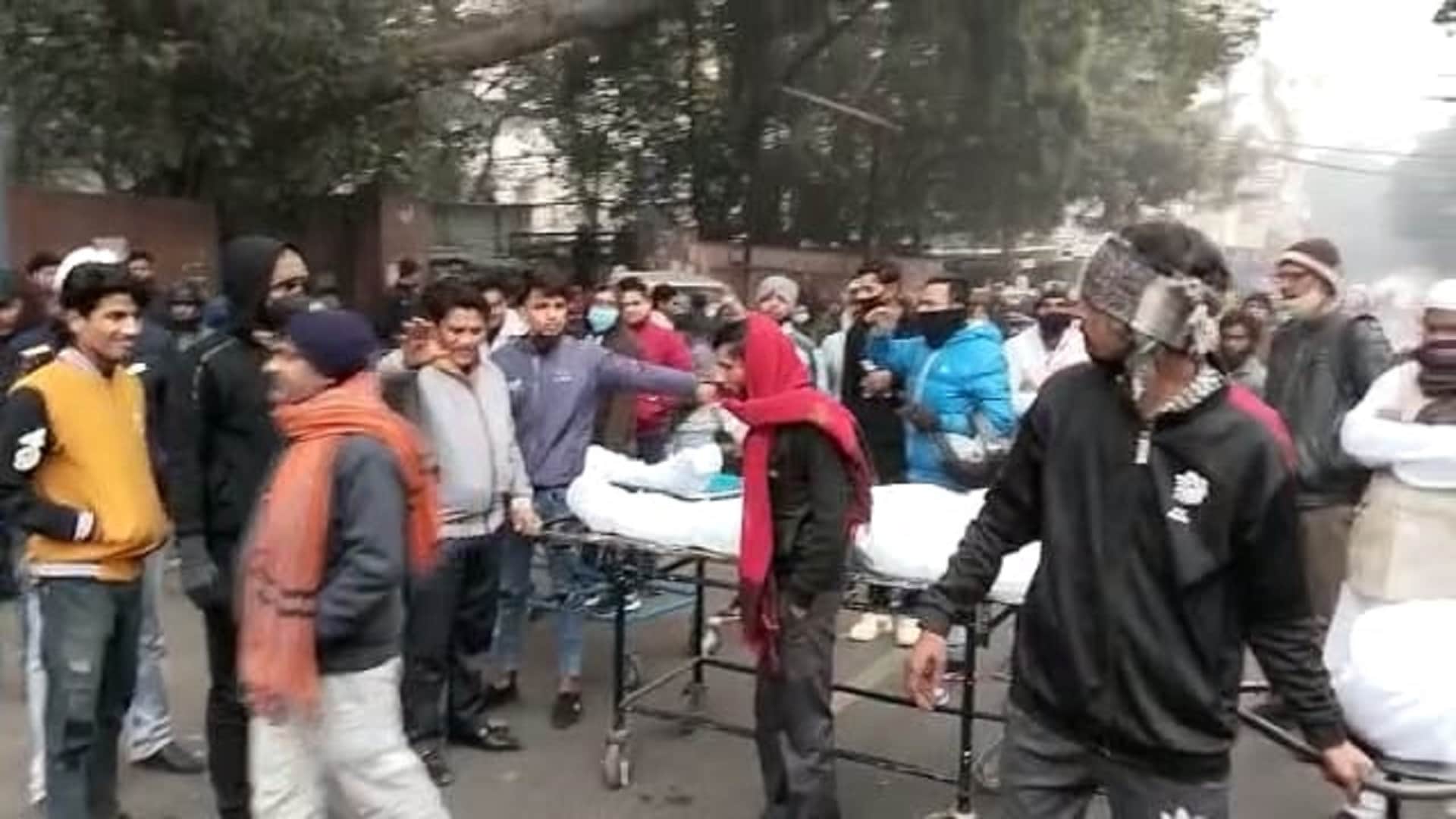 Delhi Lift Incident: Loud explosion as soon as lift fell employees working on contract