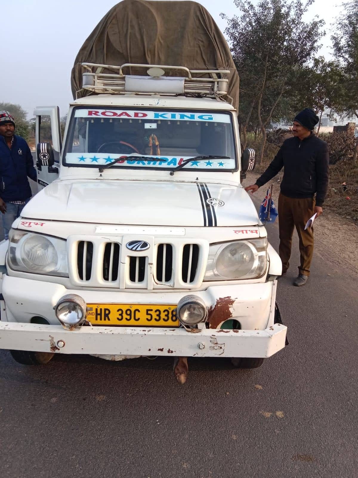 Eight vehicles found overloaded, fined Rs 1.10 lakh
