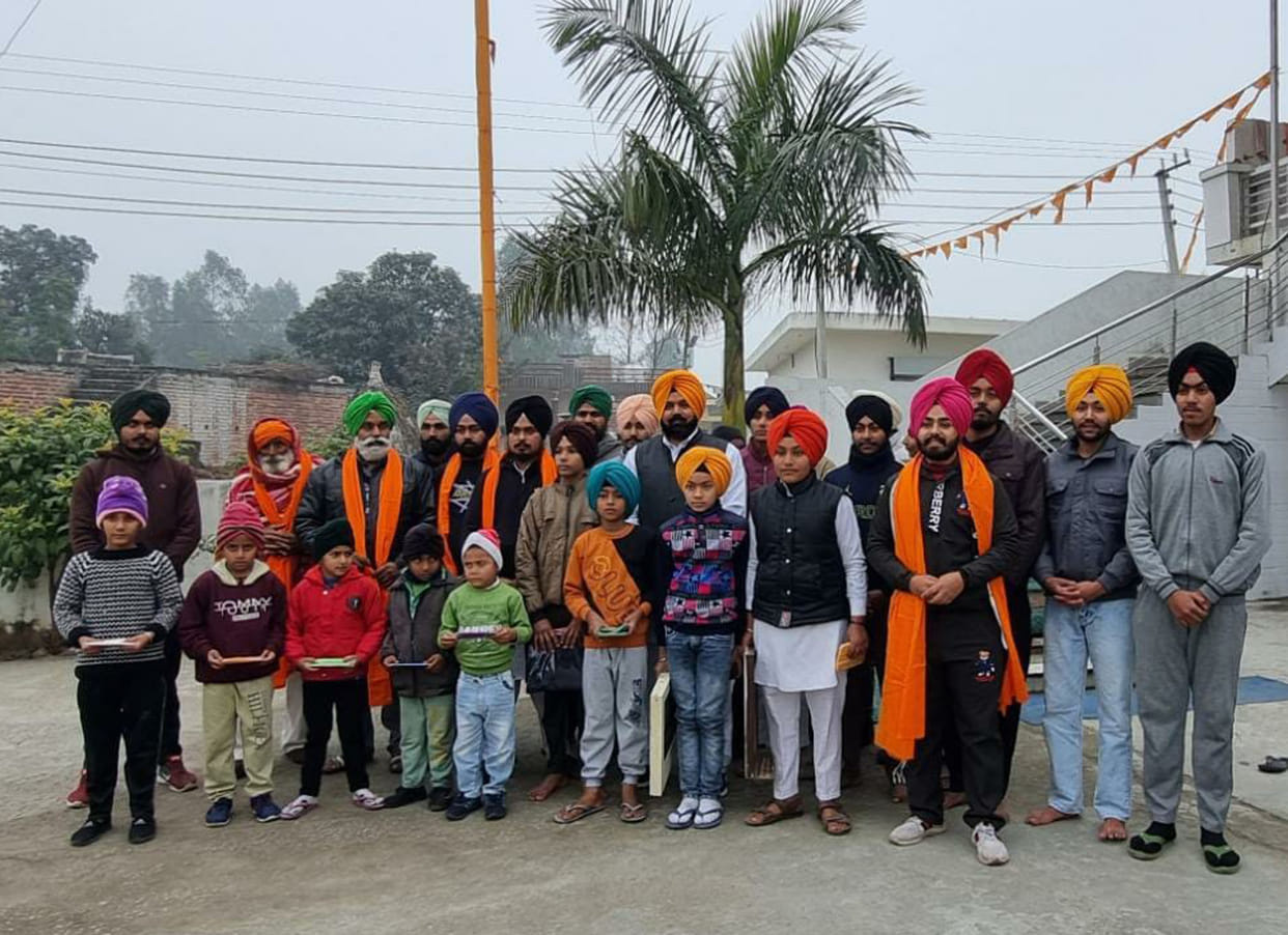 Amandeep and Sukhraj first in turban tying competition, Yamunanagar
