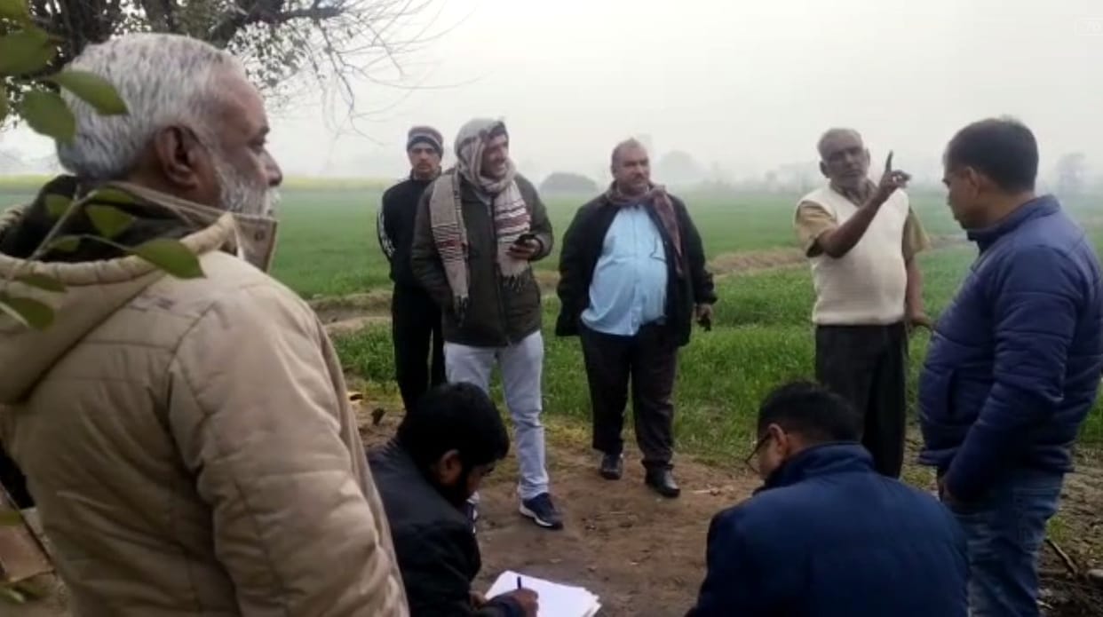 Chief Minister's flying squad along with Excise Department, police raided the room built in the fields
