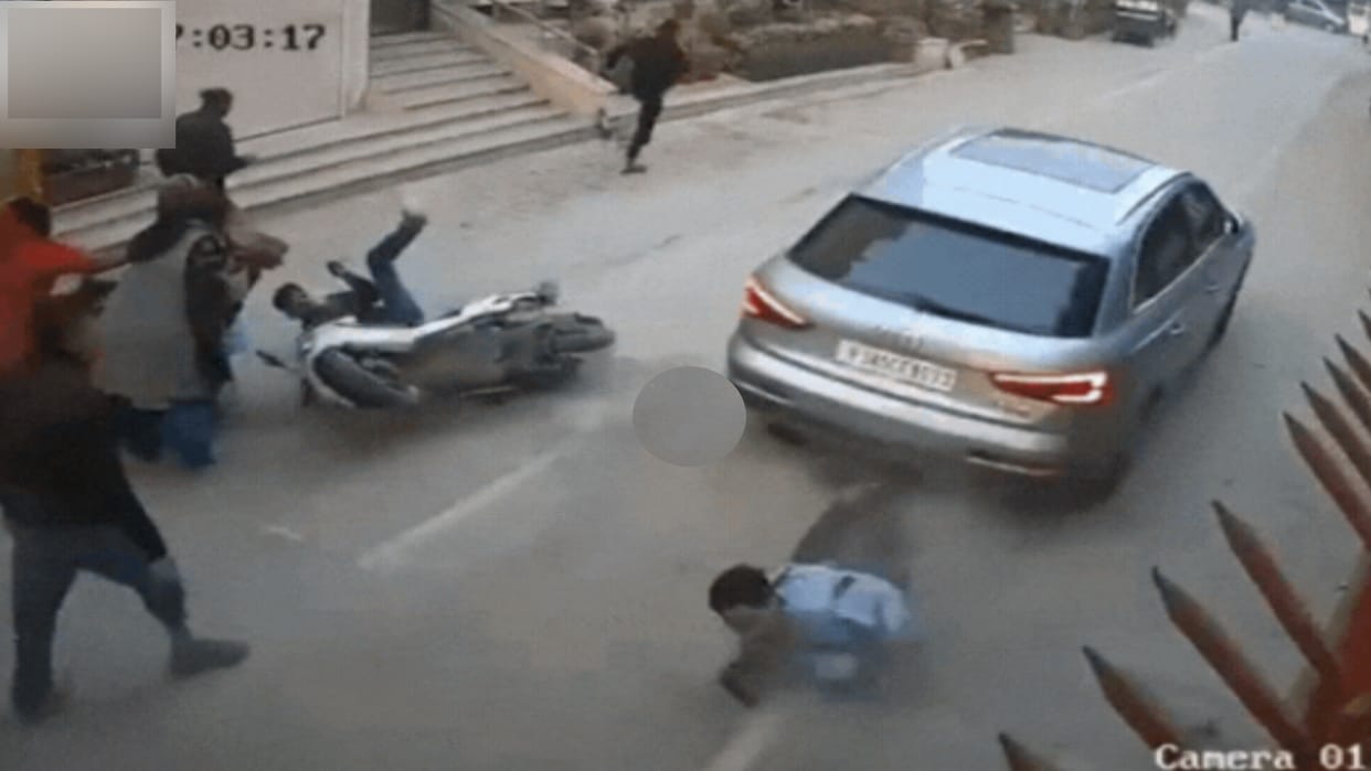 Ghaziabad woman hit and run while she was saving herself from husband relatives attack