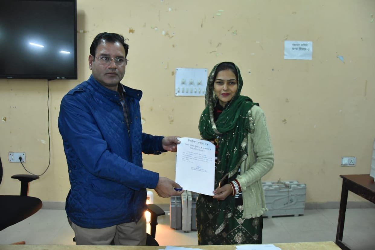 BJP-backed Poonam became the chairperson of Hisar Block I by slip