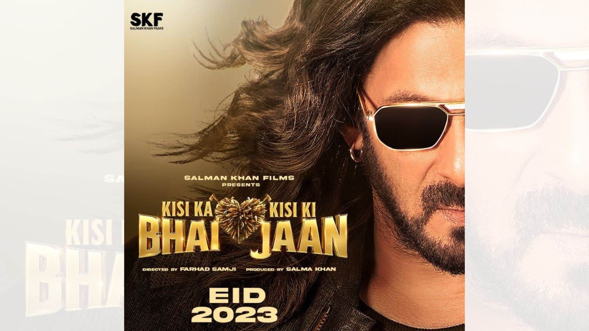 Salman Khan Surprises fans release teaser of kisi ka bhai kisi ki jaan song jee rahe the hum with his own voic