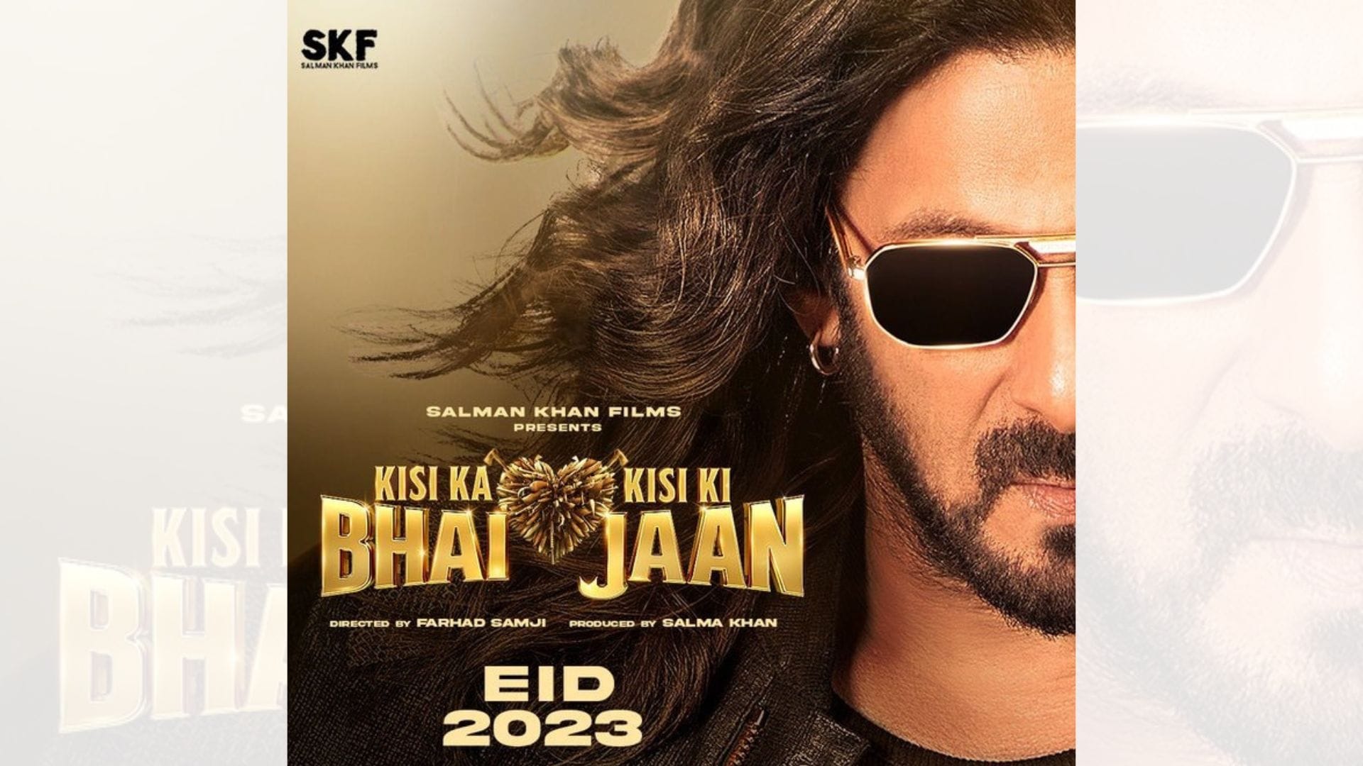 Salman Khan Surprises fans release teaser of kisi ka bhai kisi ki jaan song jee rahe the hum with his own voic