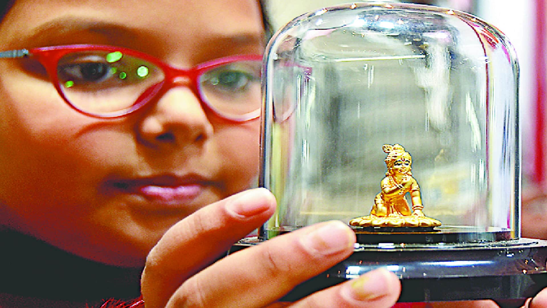 Meerut Jwelry Expo: Laddu Gopal one gram gold, anklet of five kg and watch of 50 lakhs attracted visitors