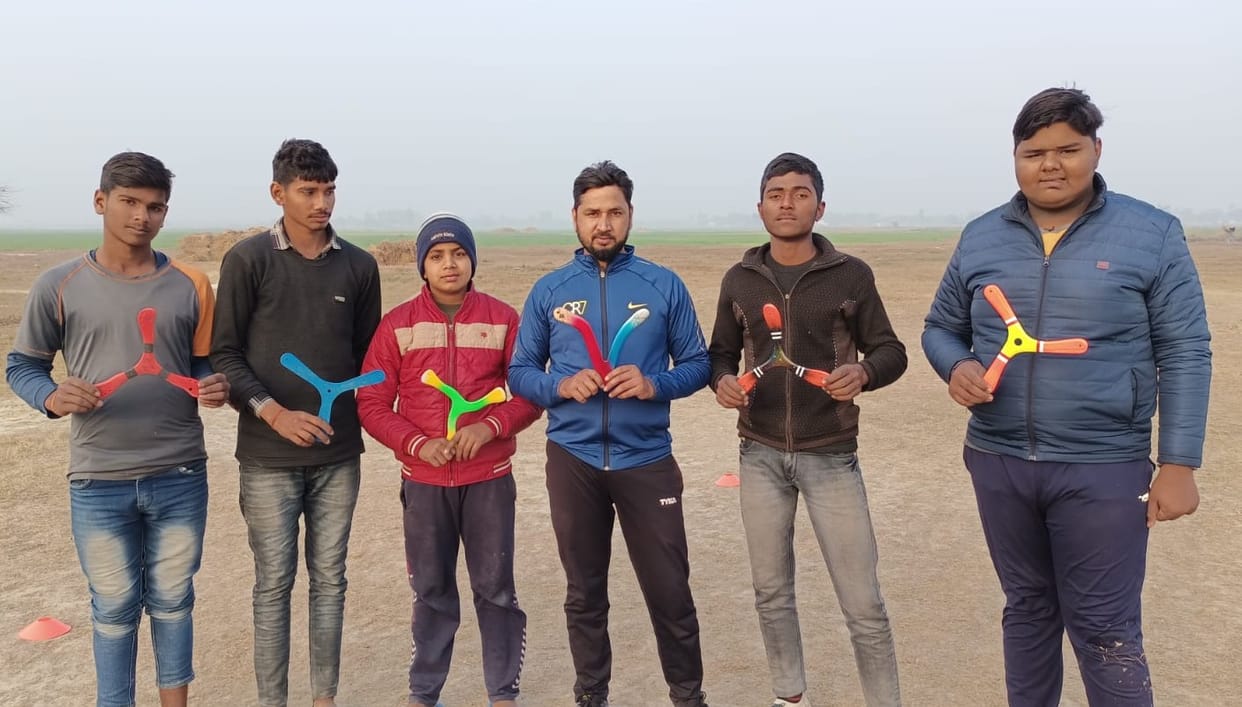 Uniting the youth in the village, giving training, becoming well versed in sports