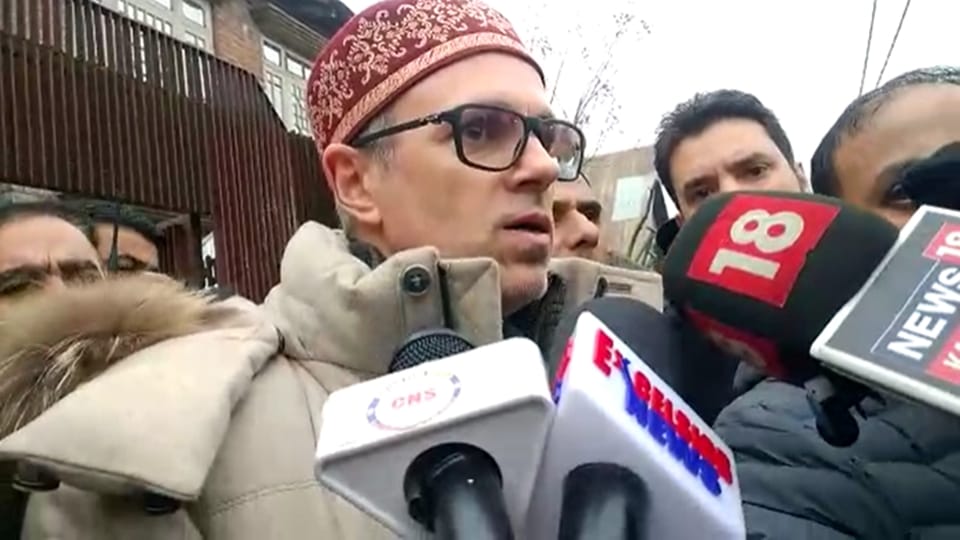Omar Abdullah said People of Jammu and Kashmir have  right to election but we ll not beg for it